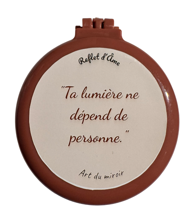 Ta lumière ne dépend de personne